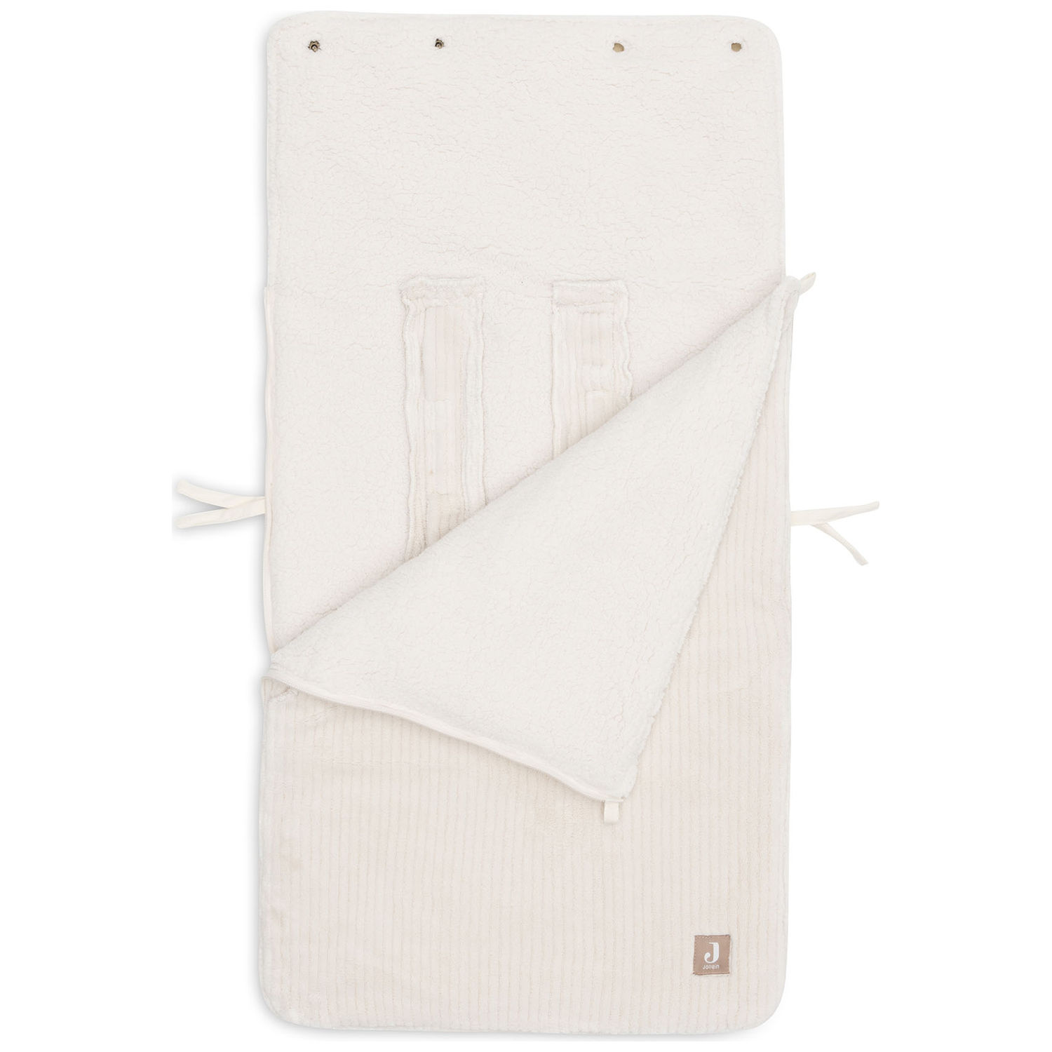 Nid d'ange passe sangle Cloudy Rib Oatmeal (groupe 0+) (Jollein) - Image 5