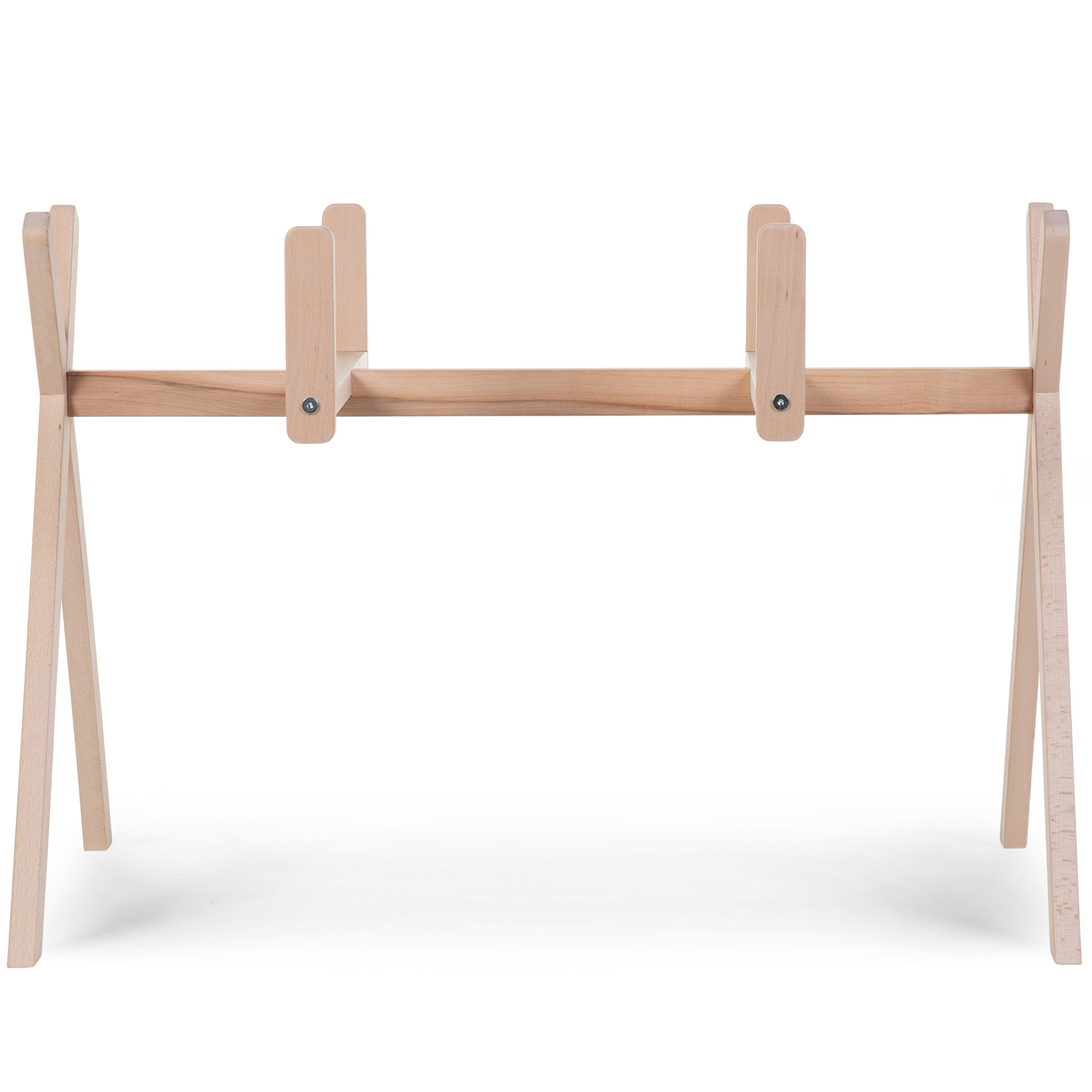 Support de couffin évolutif 2 en 1 en bois naturel (Childhome) - Image 8