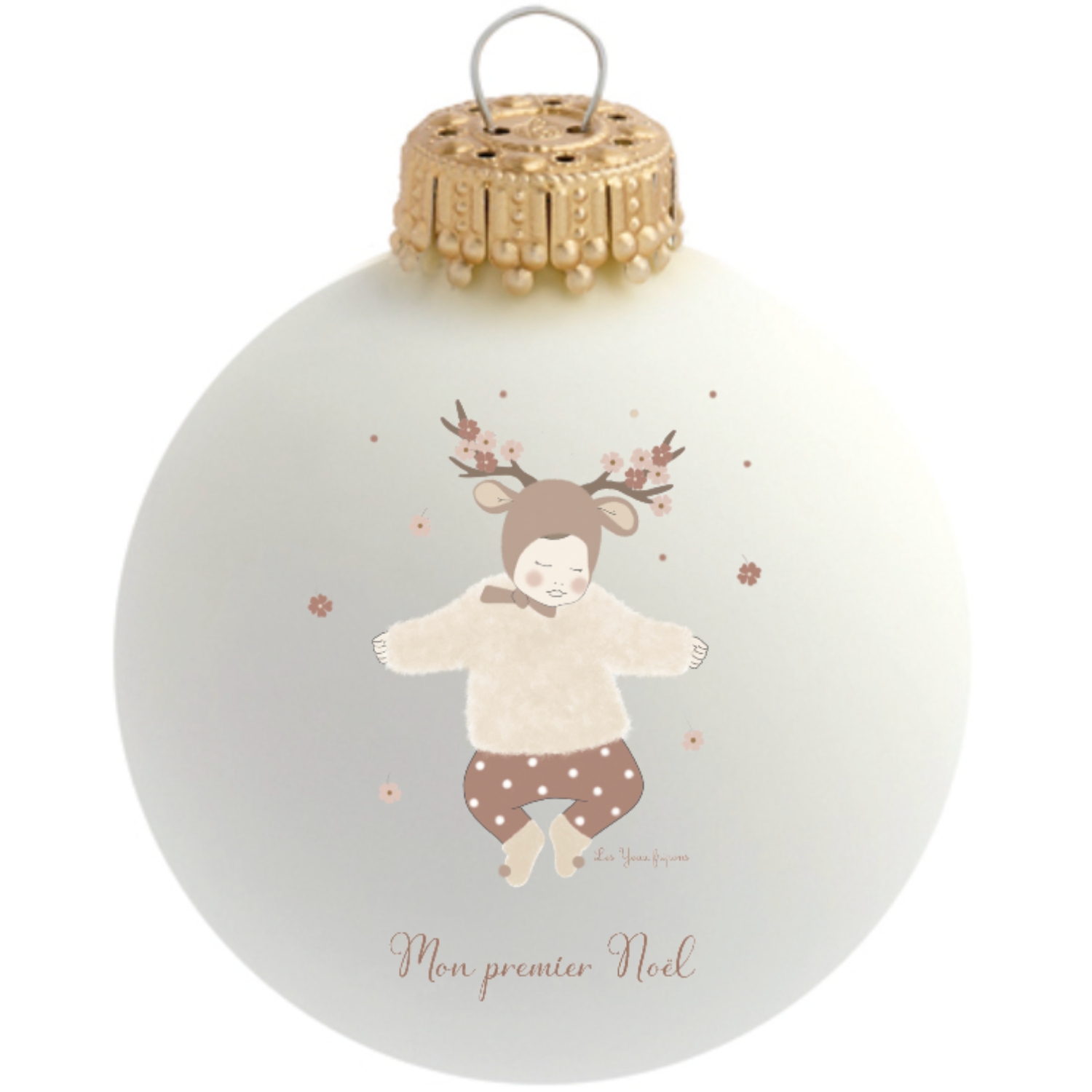 Boule de Noël Mon 1er Noël Les Yeux Fripons (Baubels) - Image 1