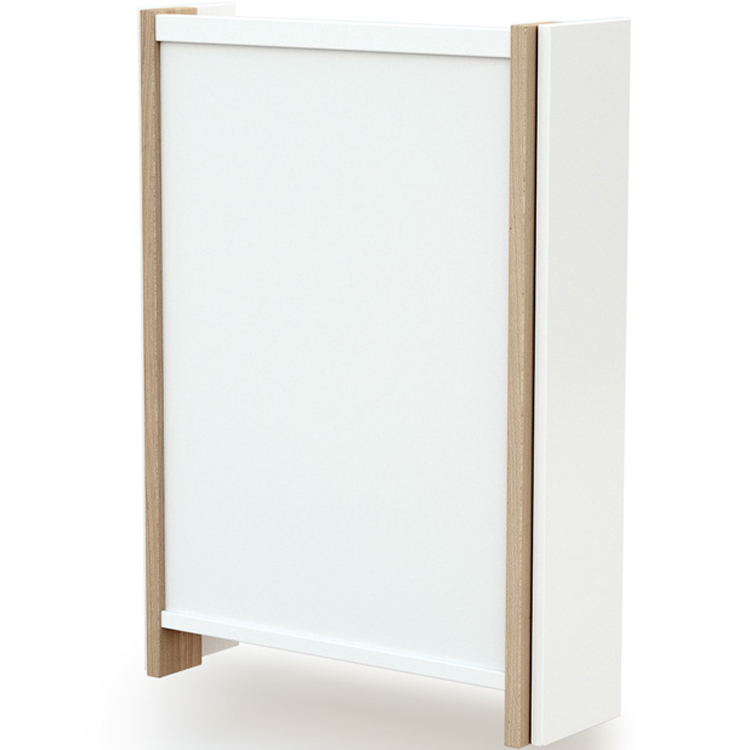 Table à langer murale en bois de hêtre Essentiel Plus blanc (AT4) - Image 1