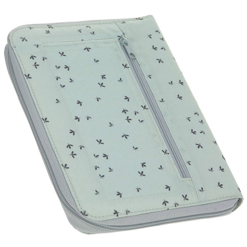 Protège carnet de santé Casual menthe florale (Lassig) - Image 2