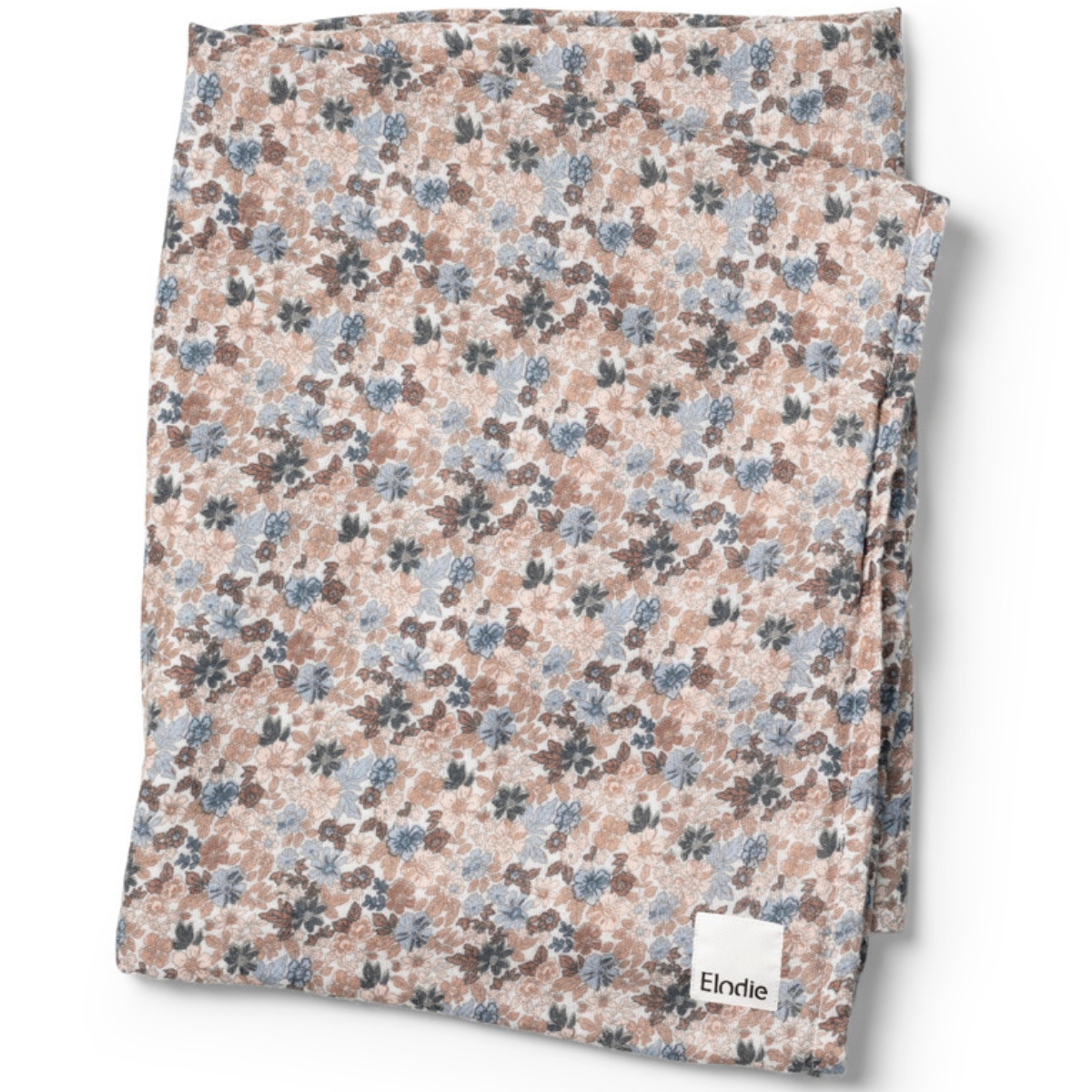 Elodie Details - Couverture en mousseline de bambou Blue Garden