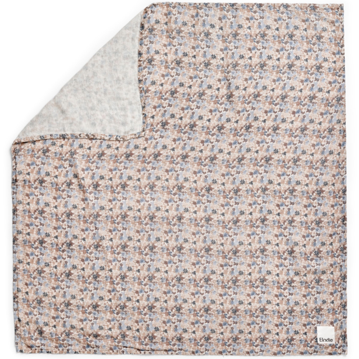 Couverture en mousseline de bambou Blue Garden (Elodie Details) - Image 1