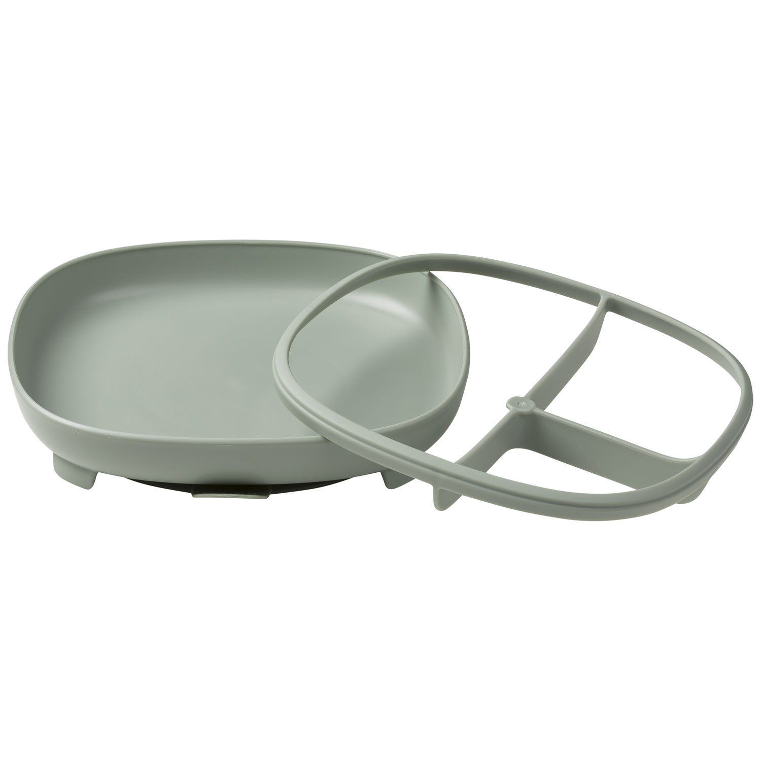B.BOX - Assiette compartimentée 2 en 1 Sage