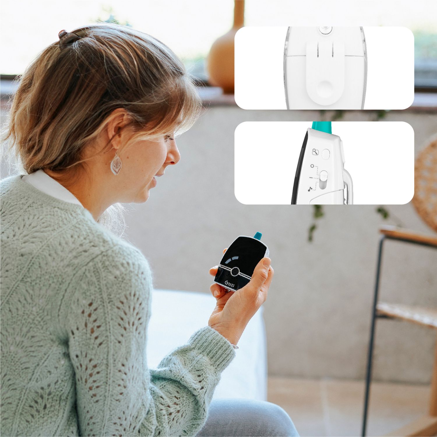 Babyphone audio tactile Premium Care (Babymoov) - Image 5