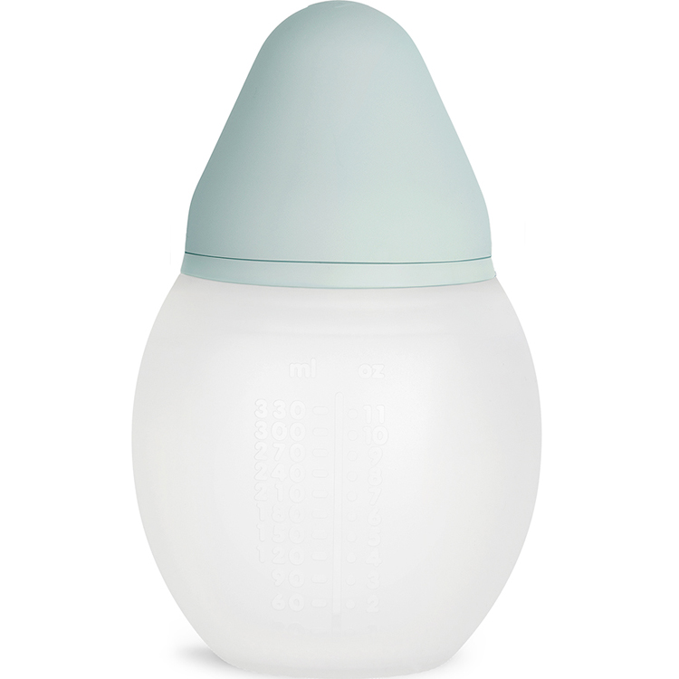 Biberon anti-colique en silicone ivy green (330 ml) (Elhée) - Couverture
