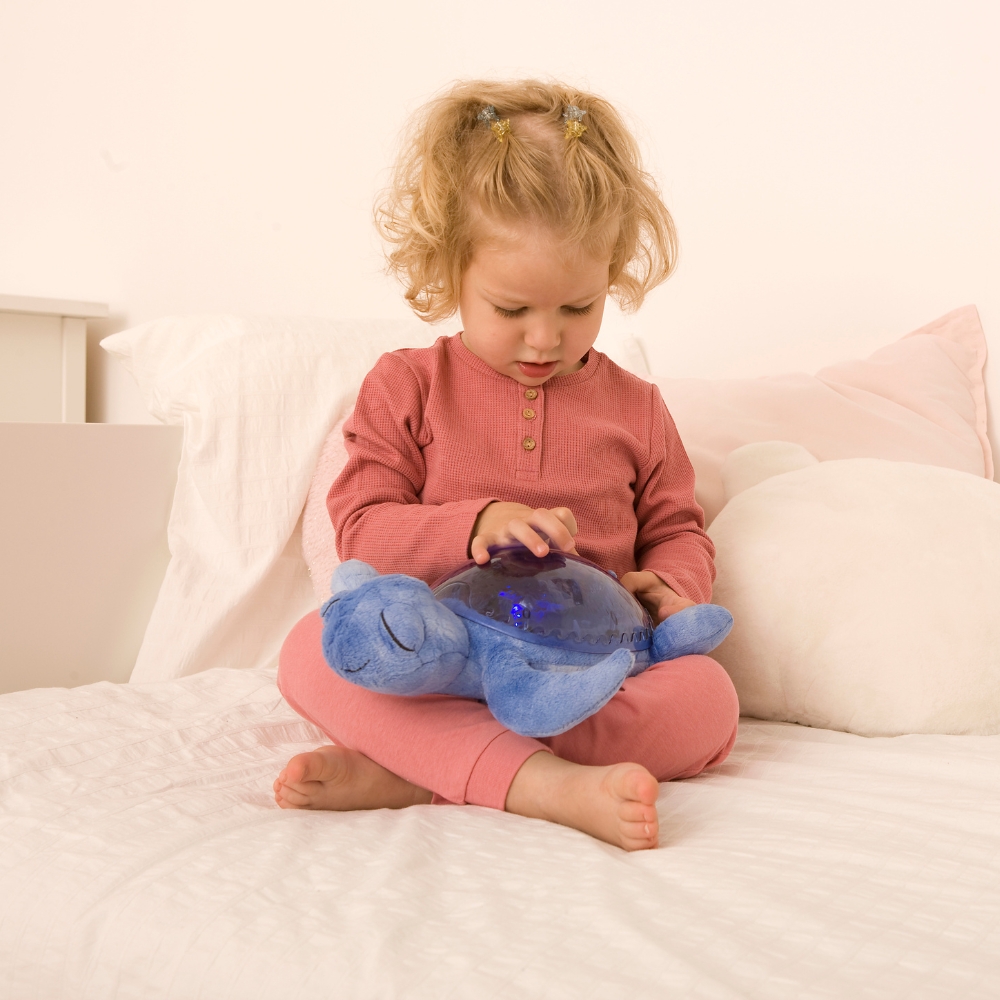 Veilleuse peluche Tranquil Turtle Océan (rechargeable) (Cloud B) - Image 1