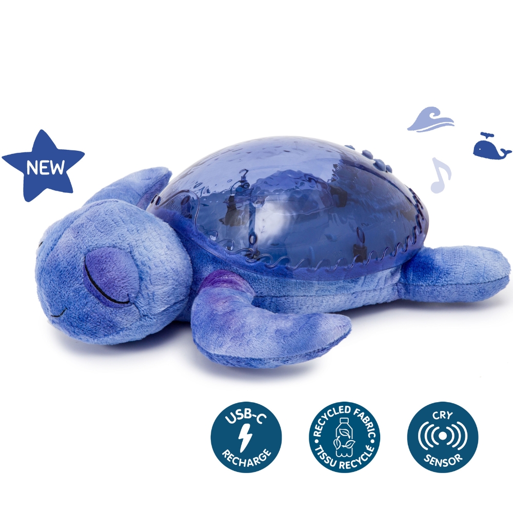 Veilleuse peluche Tranquil Turtle Océan (rechargeable) (Cloud B) - Image 6