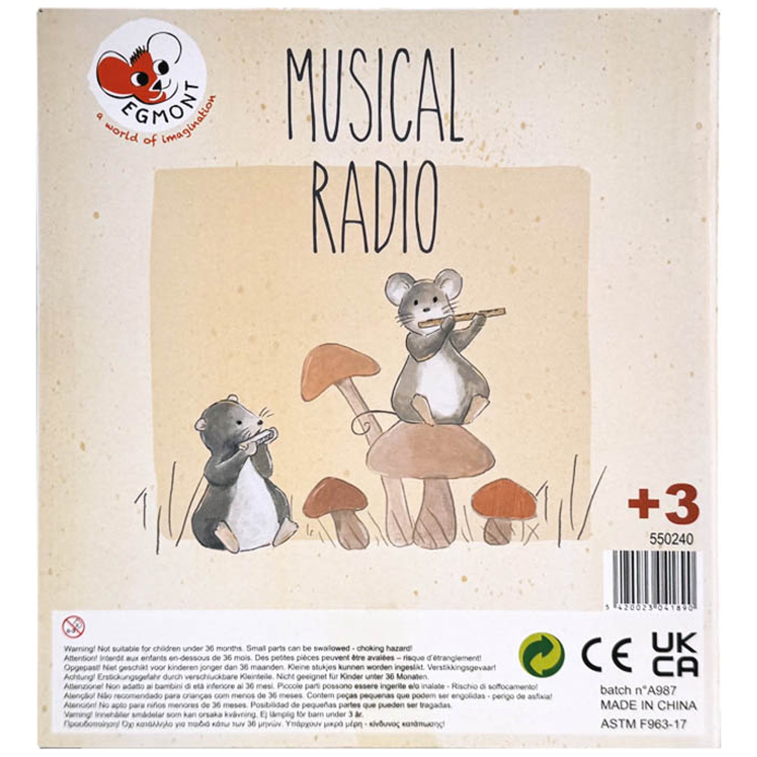 Boîte à musique musiciens (Egmont Toys) - Image 3
