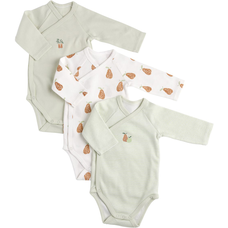 Lot de 3 bodis Botanica (naissance) (Sauthon) - Couverture