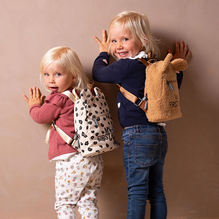 Sac à dos bébé My first bag Teddy beige (24 cm) (Childhome) - Image 3