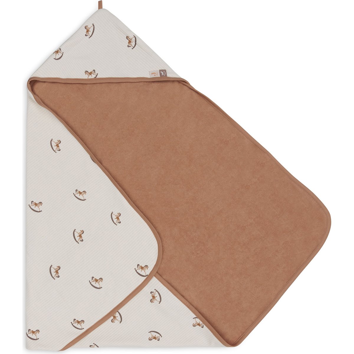 Cape de bain Nostalgic Ride (75 x 75 cm) (Jollein) - Image 5