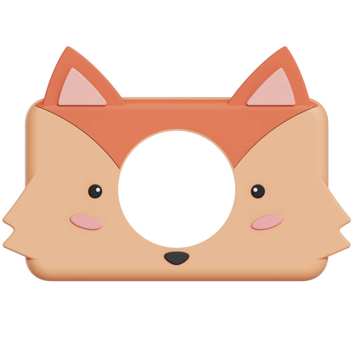 Coque en silicone pour appareil photo Zoo Friends Fox