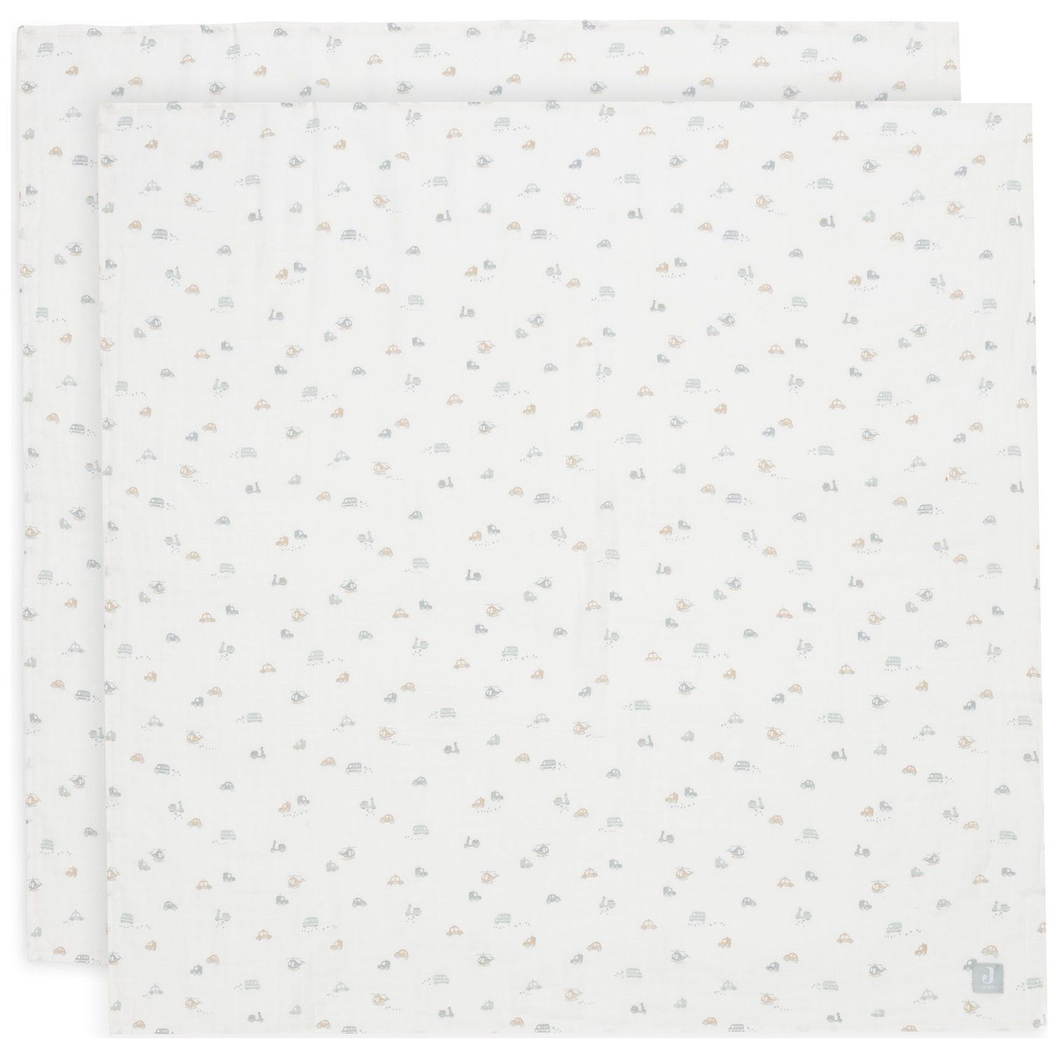 Lot de 2 maxi-langes en coton On the Go (115 x 115 cm)