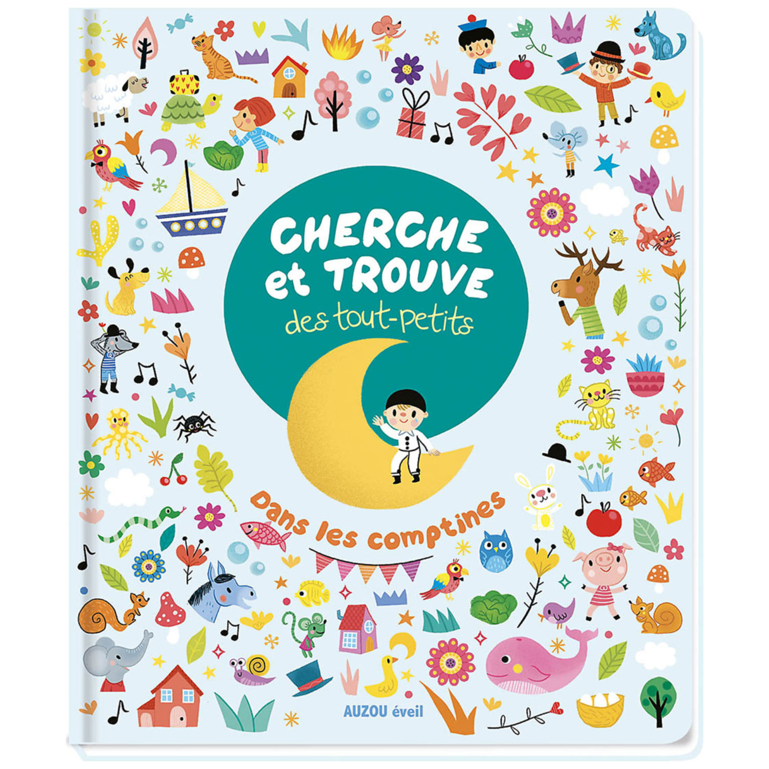 Livre cherche et trouve des tout-petits Comptines