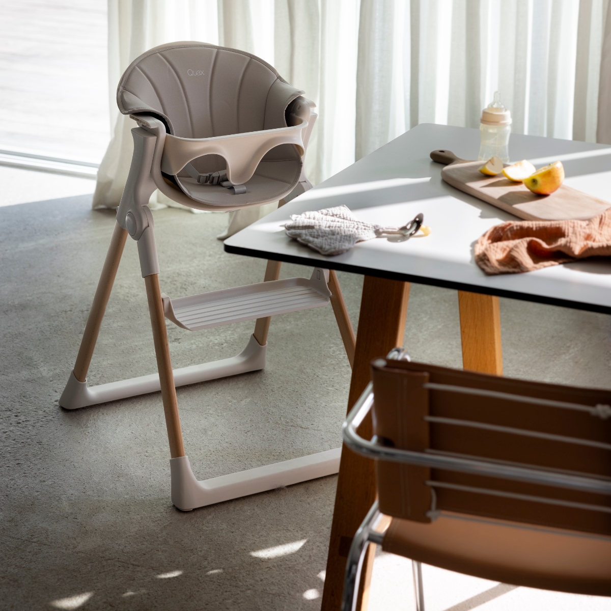 Chaise haute évolutive Viola Grey (Quax) - Image 3