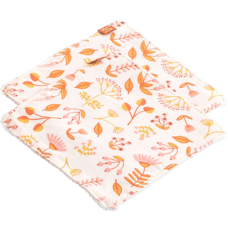 Trousse de toilette + 6 carrées éponge Esmée (Sauthon) - Image 4