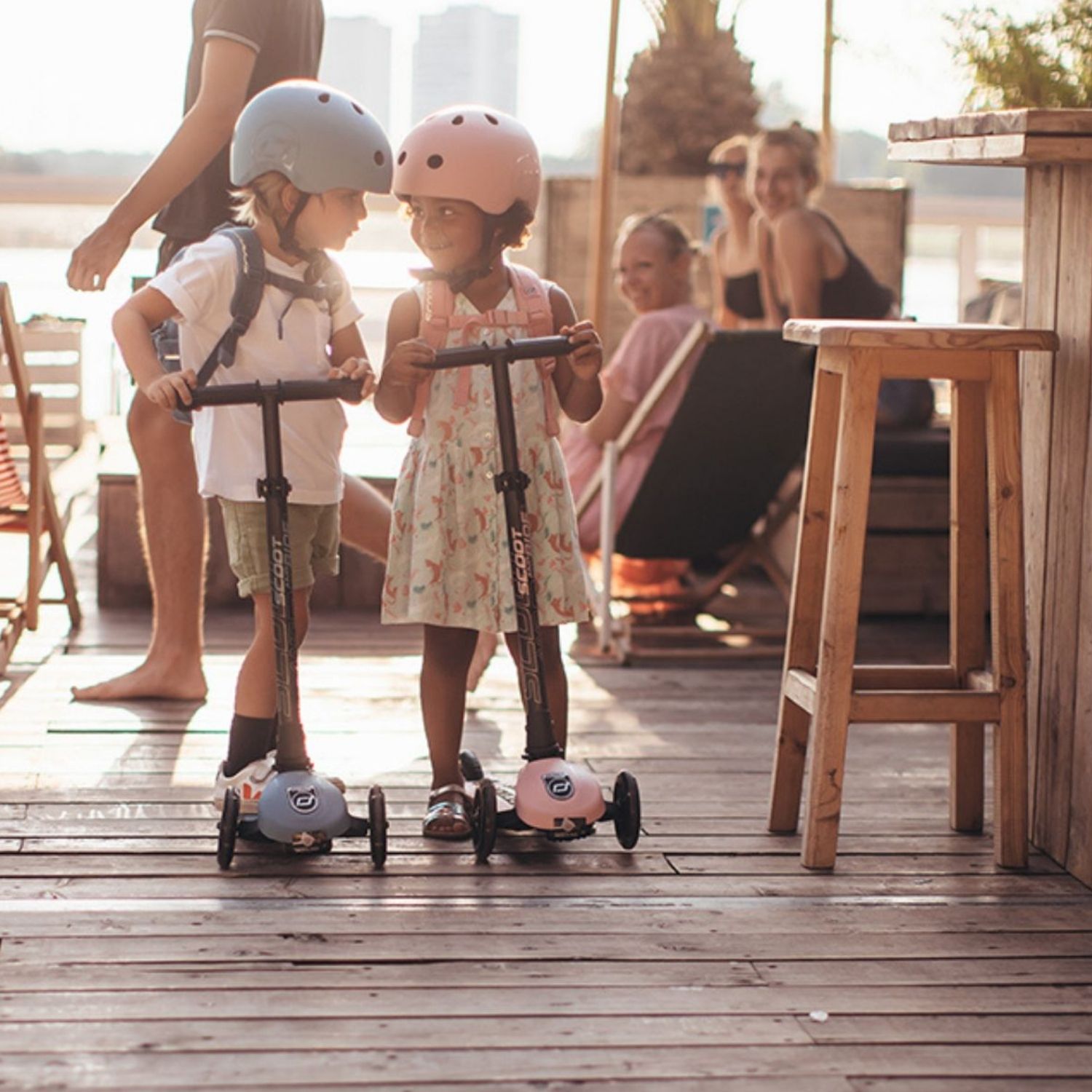 Casque Rose S (51-55 cm) (Scoot and ride) - Image 1