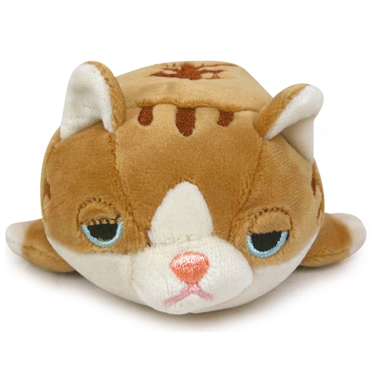 Porte-clé peluche Nemu Nemu Mugi le Chat brun (11 cm)