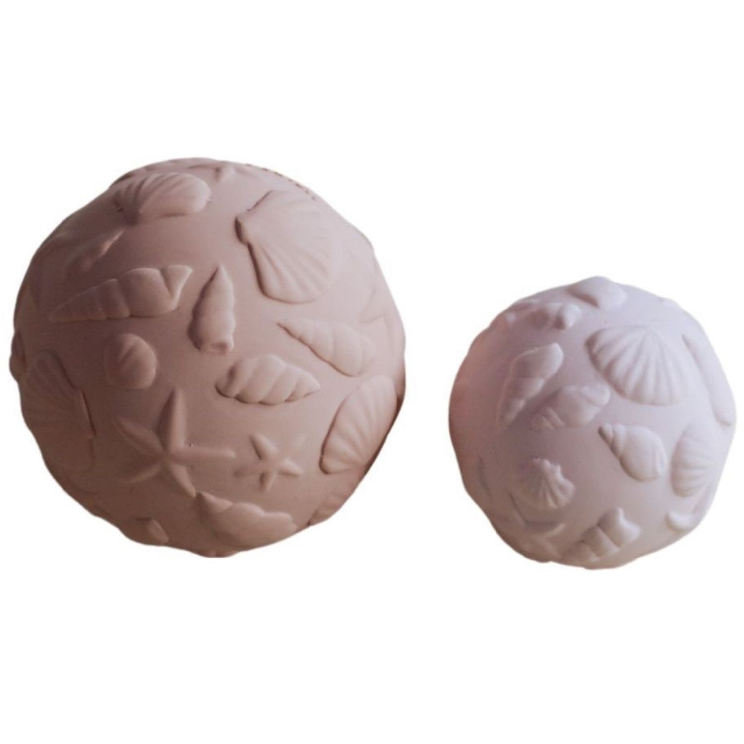 Natruba - Lot de 2 balles sensorielles Coquille
