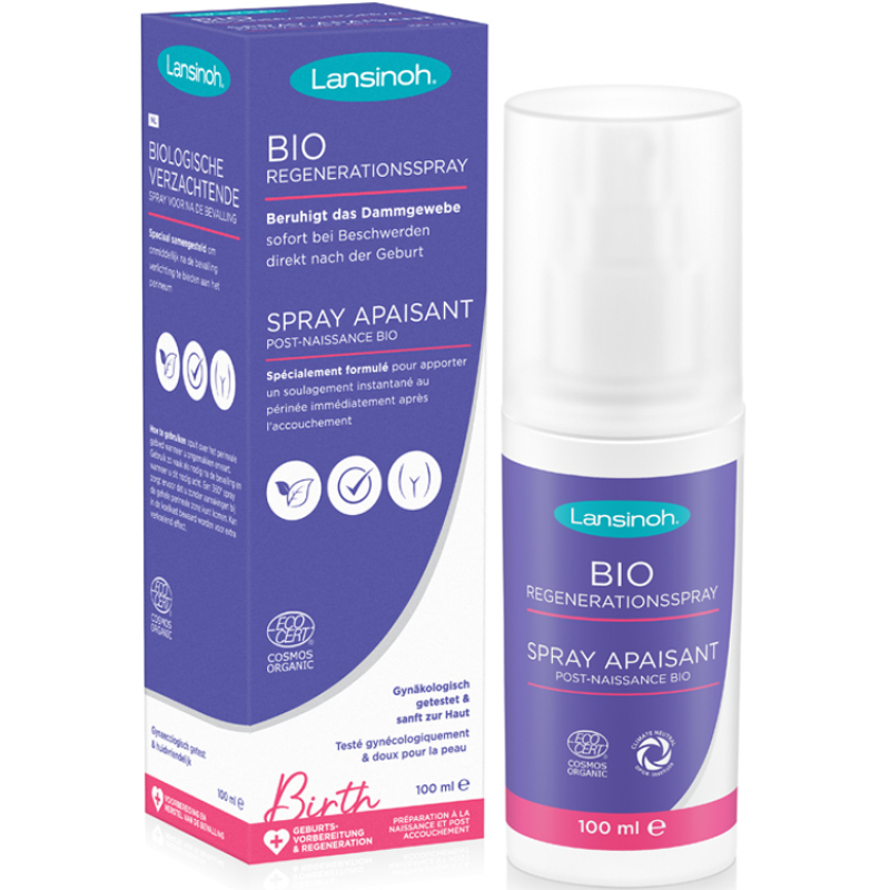 Spray apaisant post-accouchement bio (100 ml) (Lansinoh) - Image 4