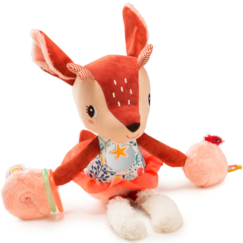 Peluche multi-activités Stella le faon (Lilliputiens) - Image 1