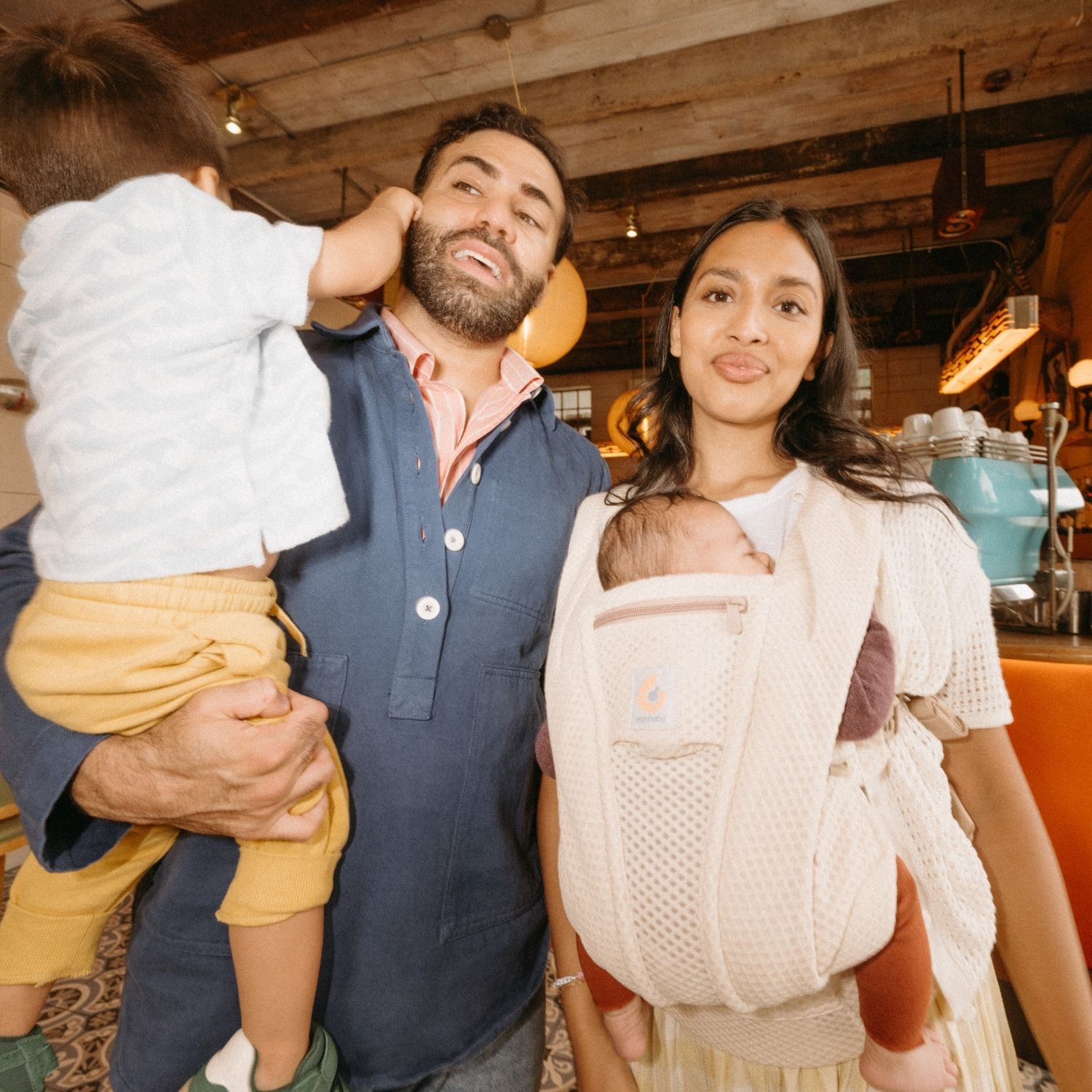 Porte-bébé Omni Deluxe Mesh Natural Beige (Ergobaby) - Image 3