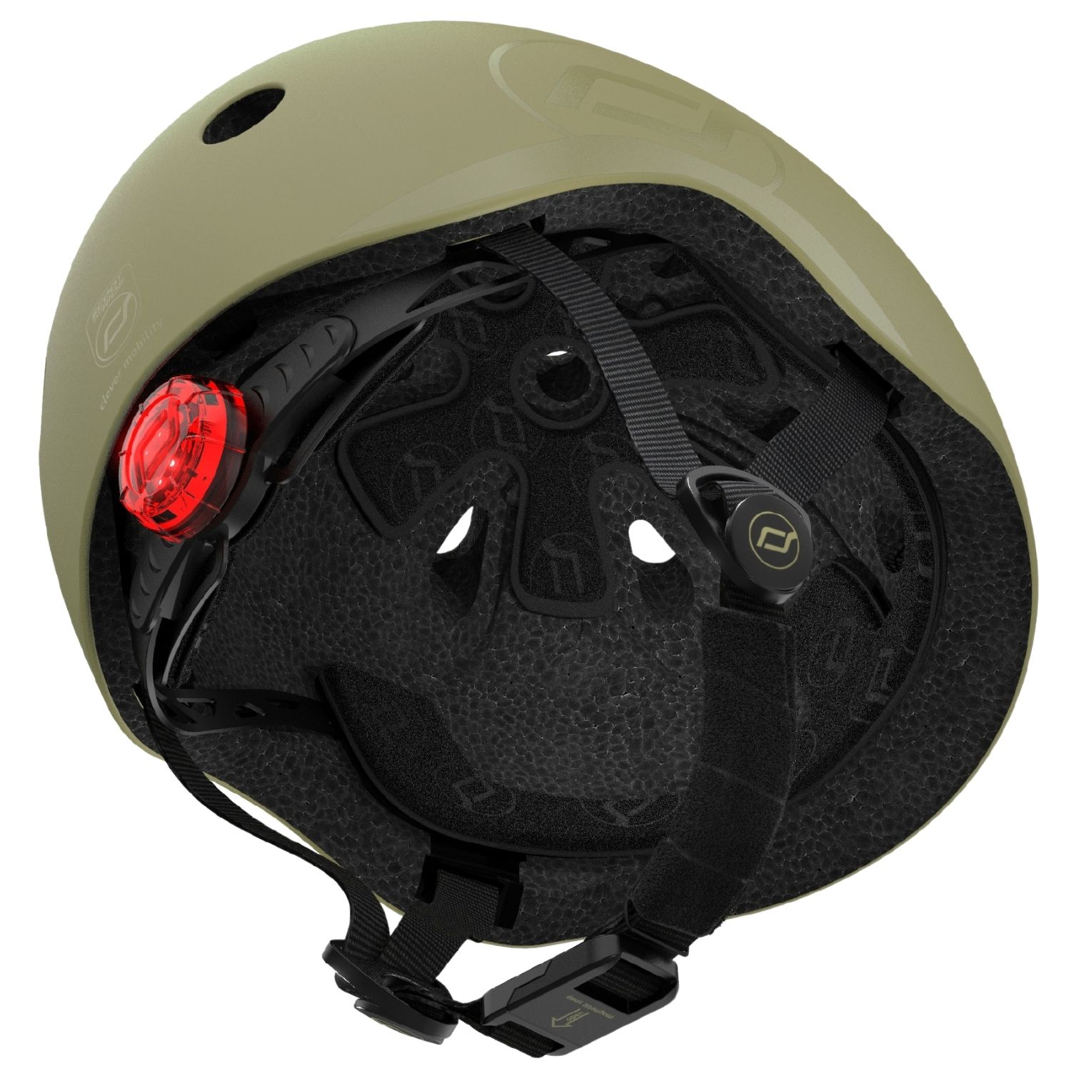 Casque pour enfant Olive (taille S-M) (Scoot And Ride) - Image 4
