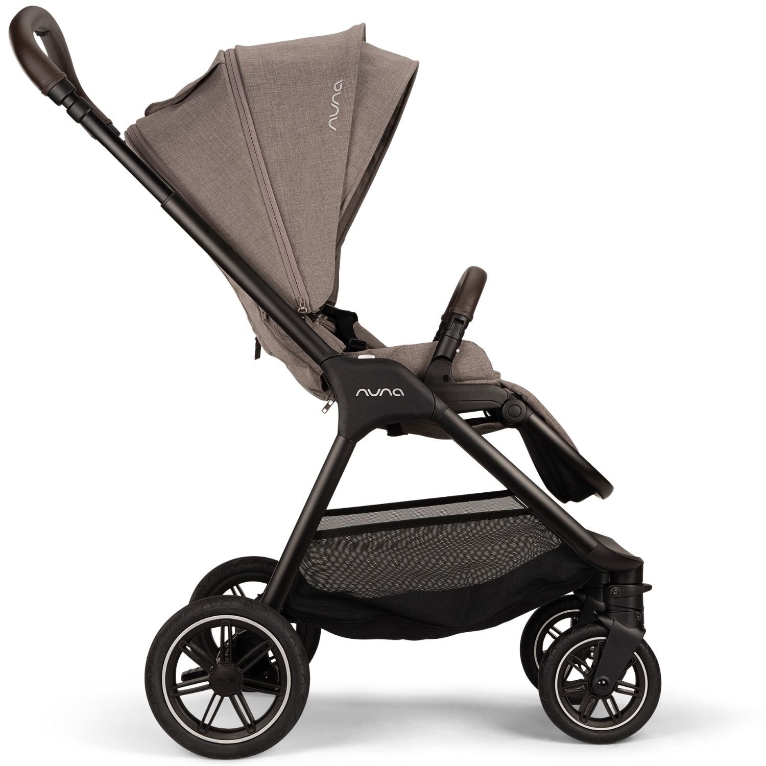 Poussette TRIV NEXT Cedar effet cuir chocolat (NUNA) - Image 1