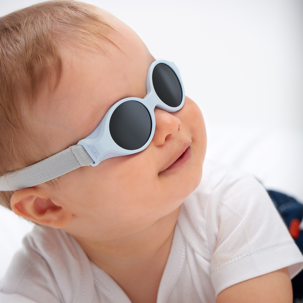Lunettes de soleil bandeau Glee bleu perle (0-9 mois) (Béaba) - Image 6