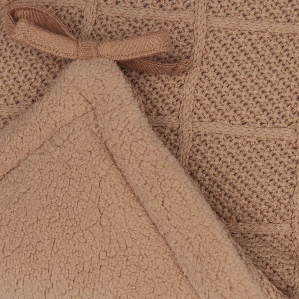 Tour de lit Cosy Knit Biscuit (pour lits 60 x 120 ou 70 x 140 cm) (Jollein) - Image 7