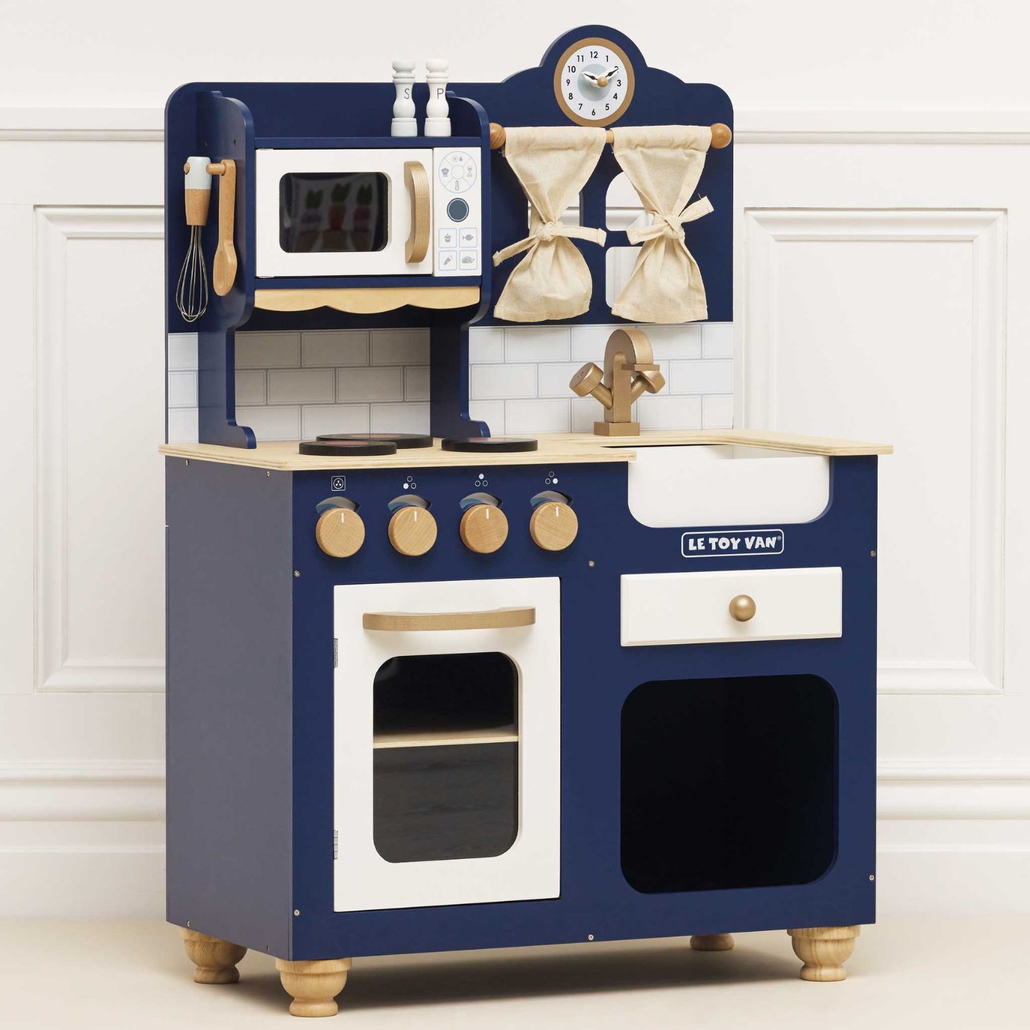 Cuisine bleue Oxford en bois FSC (Le Toy Van) - Image 6