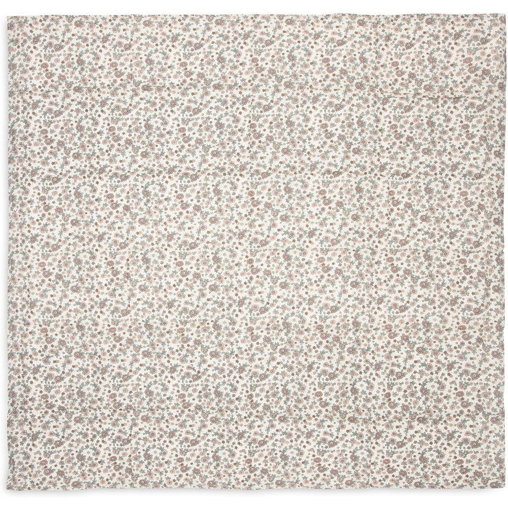 Lot de 2 maxi langes en gaze de coton Retro Flowers (115 x 115 cm) (Jollein) - Image 3