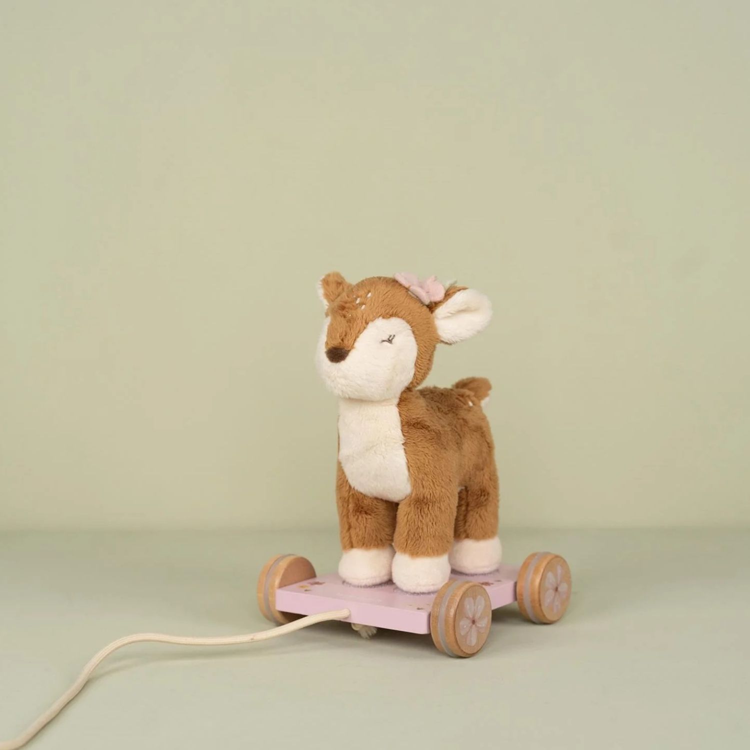 Peluche à tirer faon FSC Fairy Garden (Little Dutch) - Image 1
