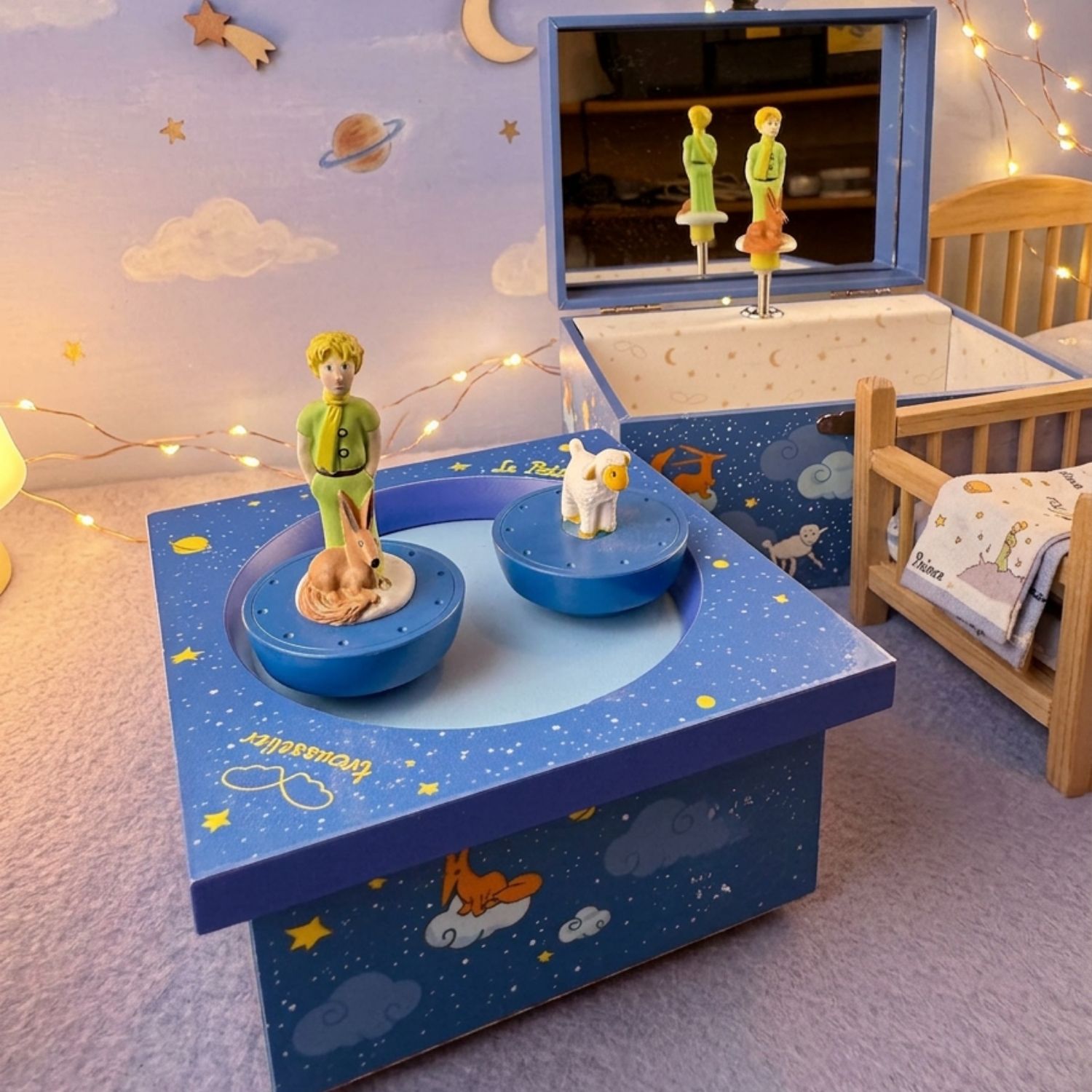 Boîte à musique magnétique Le Petit Prince (Trousselier) - Image 4