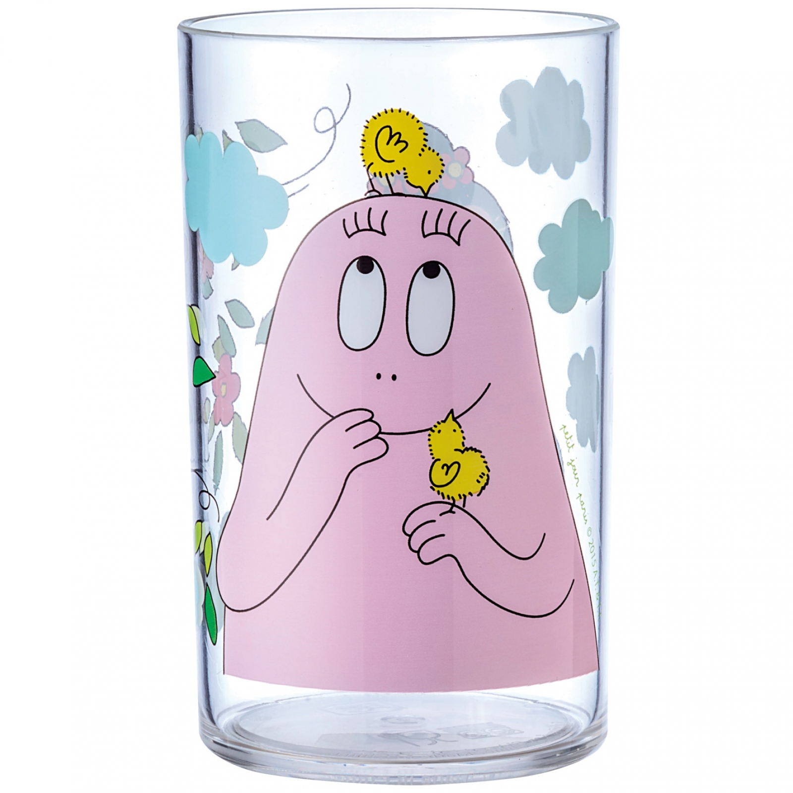 Gobelet transparent Barbapapa (220 ml)