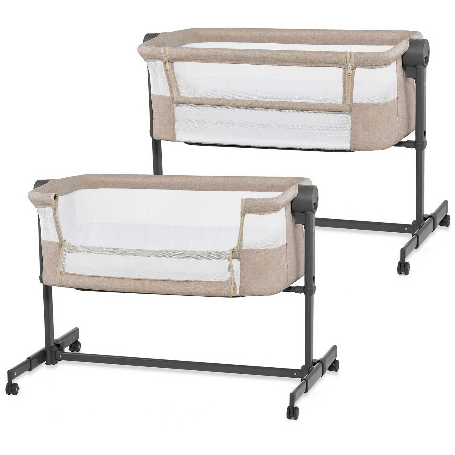 Lit cododo 2 en 1 Nestee Up 2 Beige (Kinderkraft) - Couverture