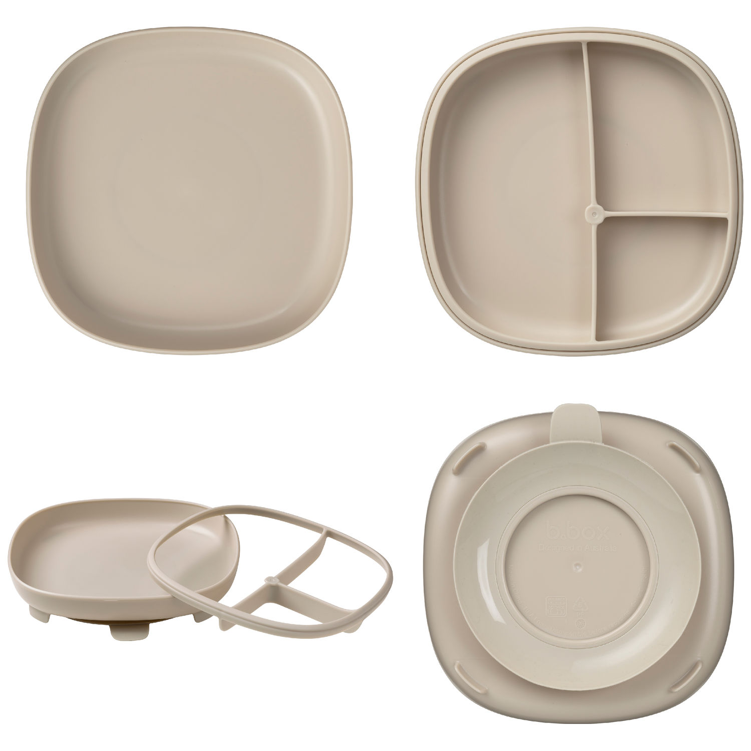 Assiette compartimentée 2 en 1 Latte (B.BOX) - Image 8
