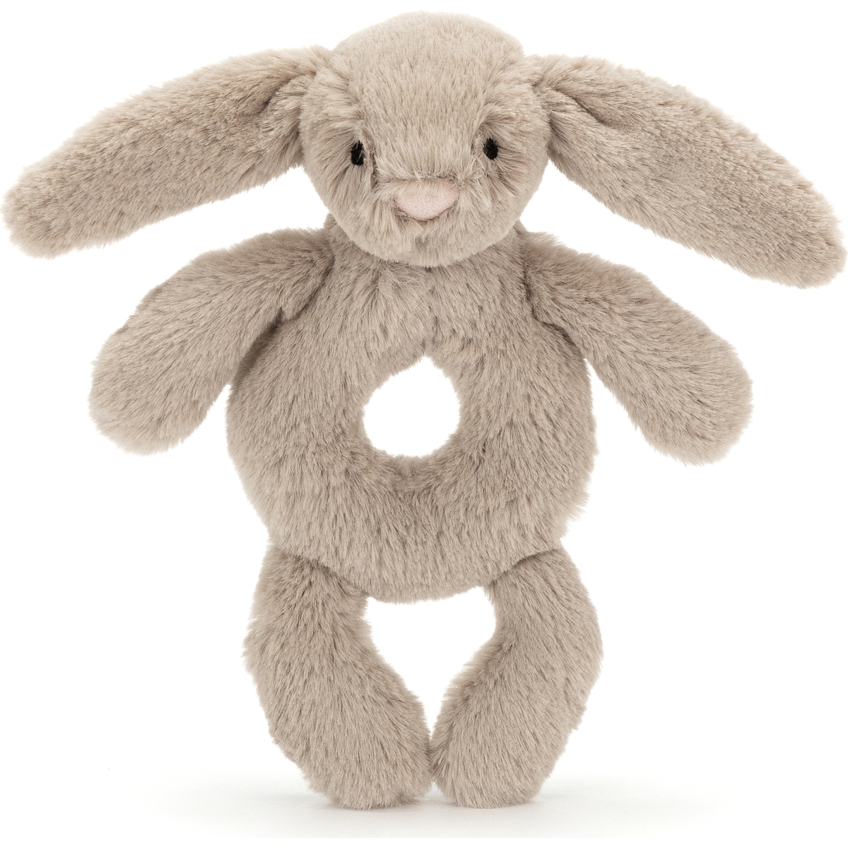 Jellycat - Hochet Bashful Beige Bunny