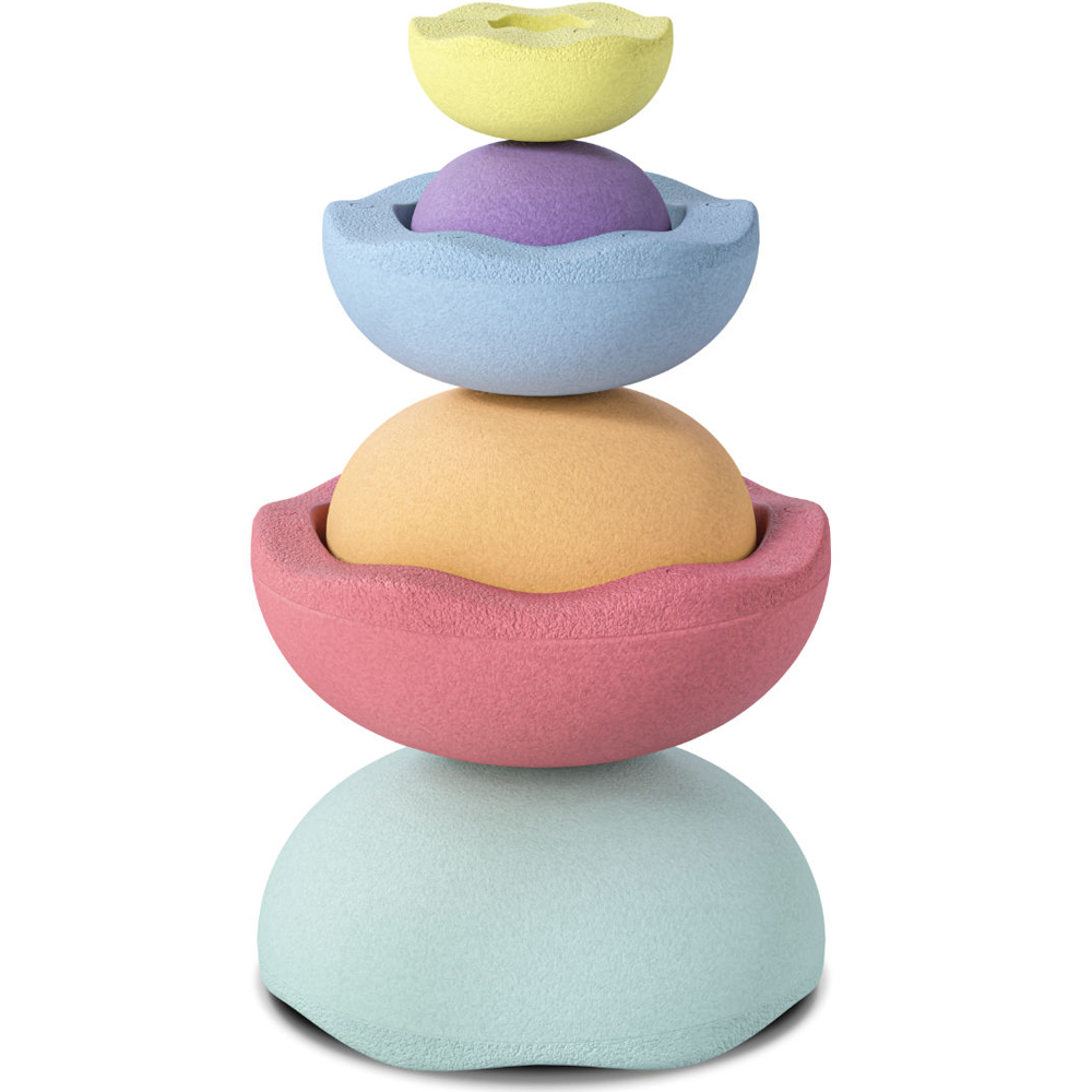 Jeu de motricité Inside rainbow pastel (6 blocs) (Stapelstein) - Image 6