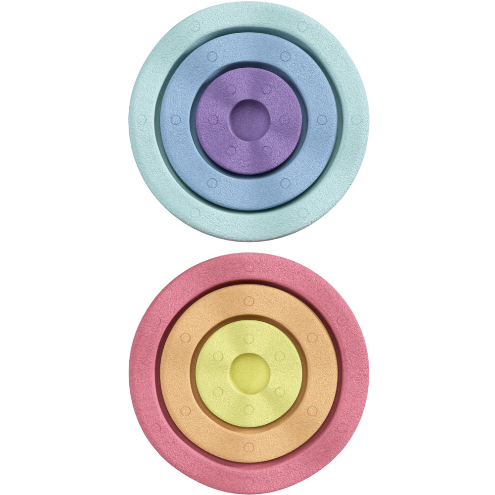 Jeu de motricité Inside rainbow pastel (6 blocs) (Stapelstein) - Image 9