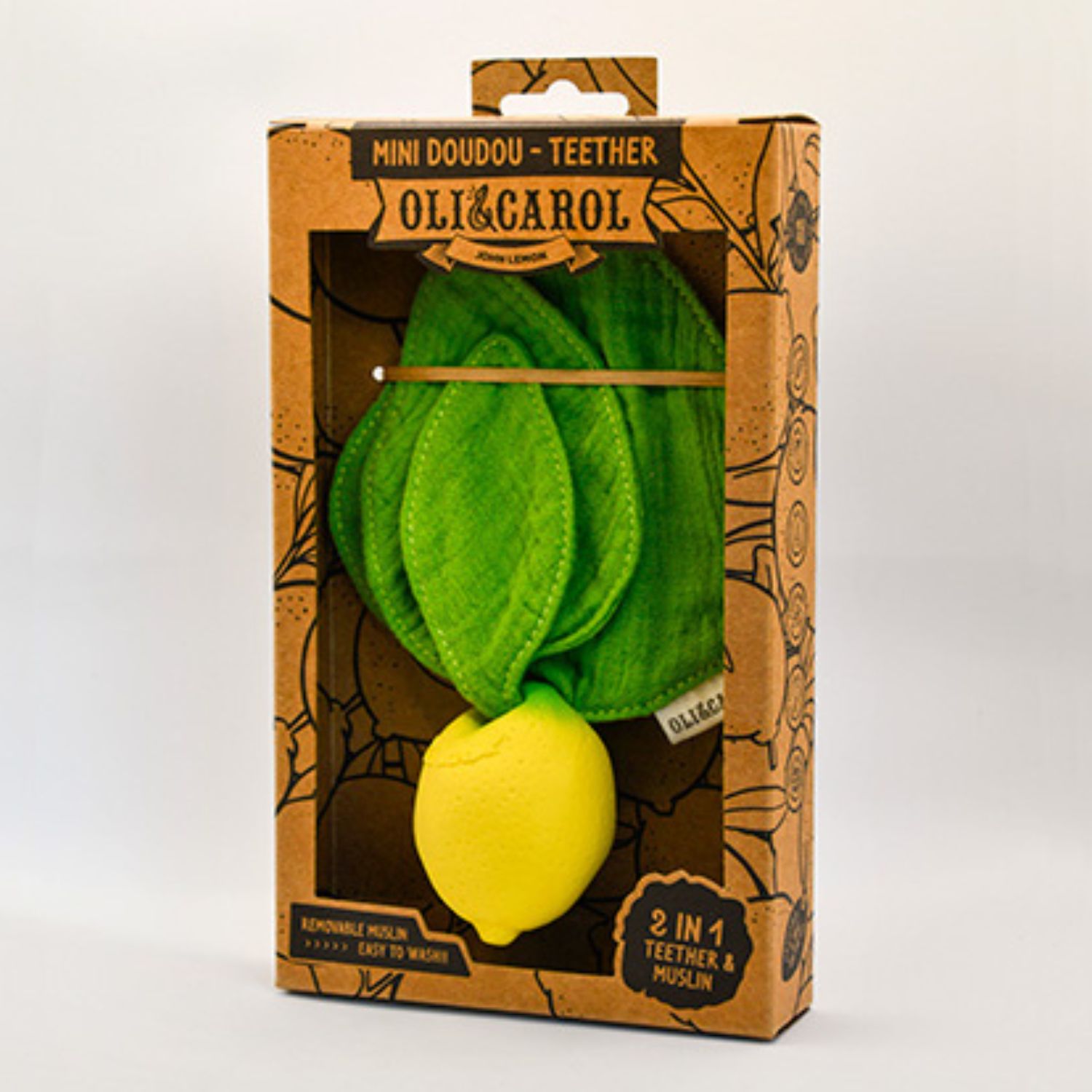 Doudou de dentition 2 en 1 John Lemon (Oli and Carol) - Image 10