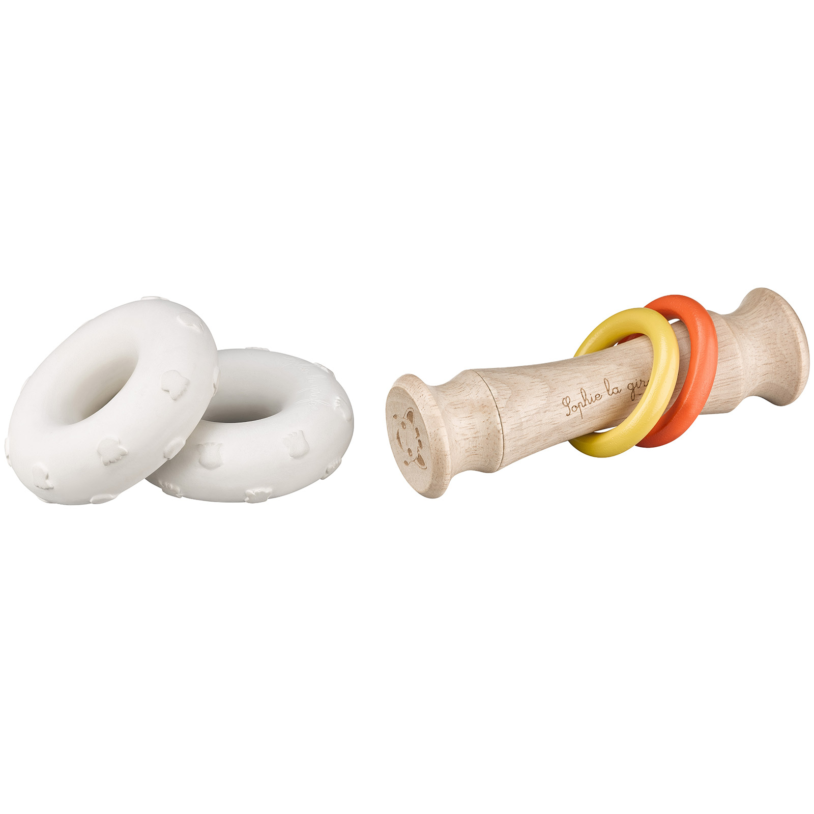 Hochet totem Rubber & Wood (Sophie la girafe) - Image 1