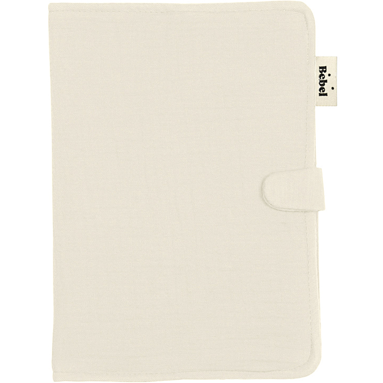 BEBEL - Protège carnet de santé crème