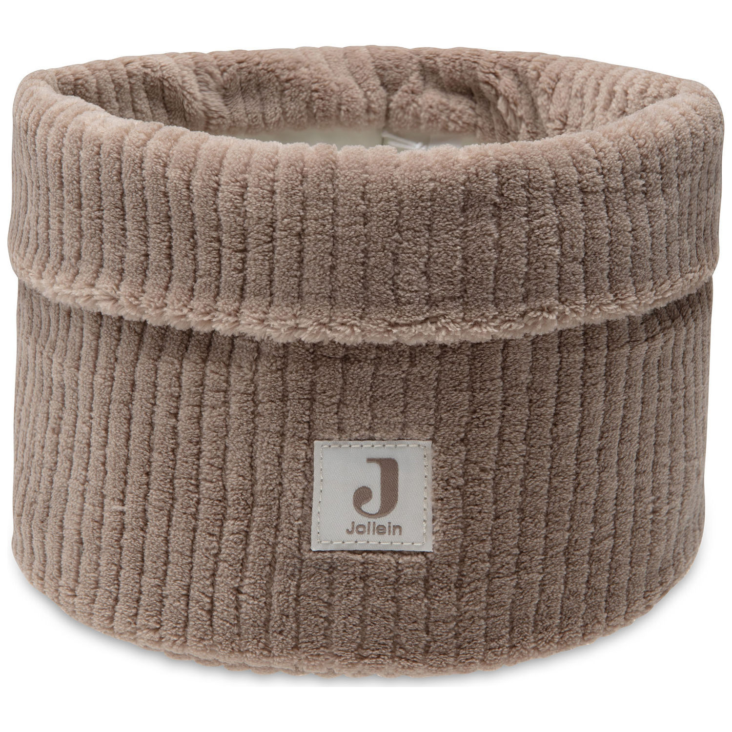Panier de rangement Cloudy Rib Milky Coffee (14 x 18 cm) (Jollein) - Image 1