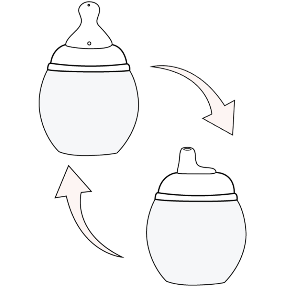 Lot de 2 becs de succion anti-fuite (Elhée) - Image 1