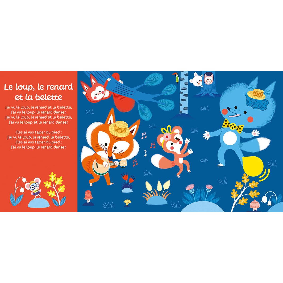 Livre sonore Mes super comptines d'animaux (Auzou Editions) - Image 1