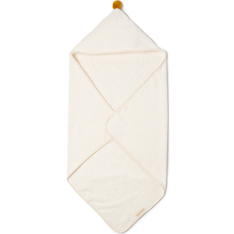 Cape de bain écru So cute (73 x 73 cm) (Nobodinoz) - Image 6