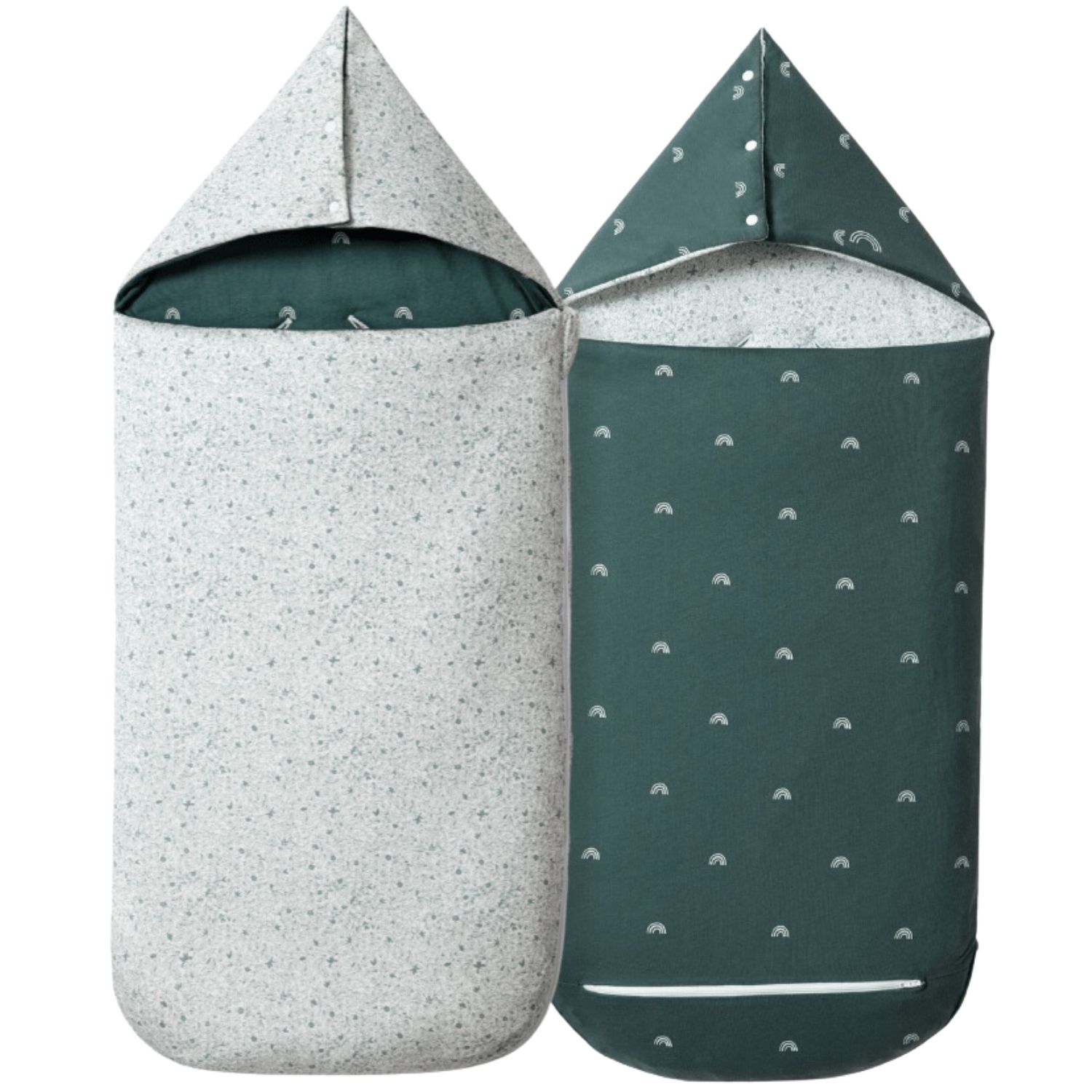 Nid d'ange réversible 4 saisons écureuil 0-6 mois