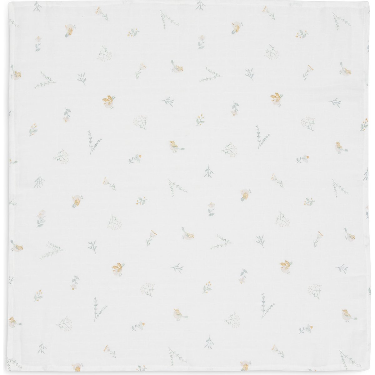 Lot de 3 langes en coton Lovely Birds (70 x 70 cm) (Jollein) - Image 5